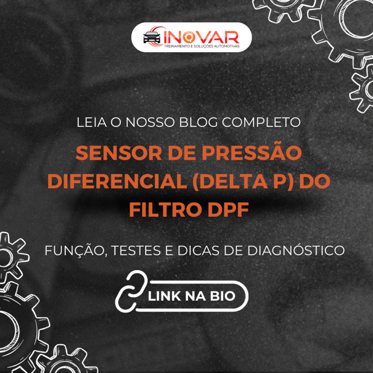 SENSOR DE PRESSÃO DIFERENCIAL DELTA P DO FILTRO DPF FUNÇÃO TESTES E