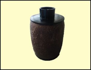 Figura 10 – filtro de combustível saturado