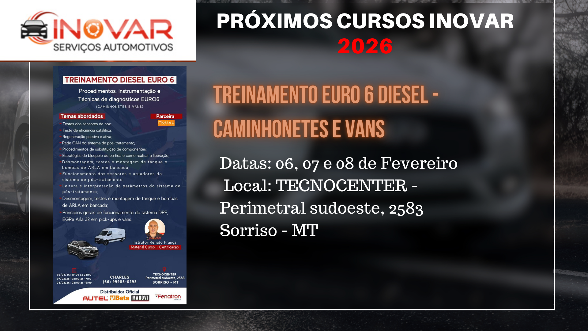 treinamento euro diesel 6