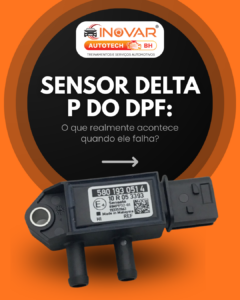 Sensor Delta P do DPF